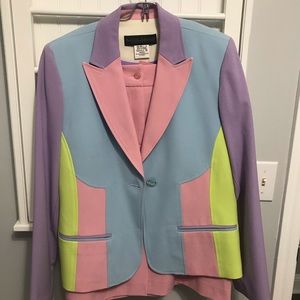 Beautiful Pastel Suit with Skirt